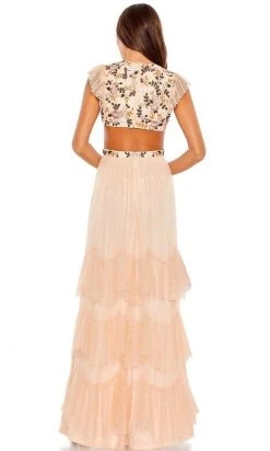 Mac Duggal 35106 - Sleeveless Tulle Formal Gown