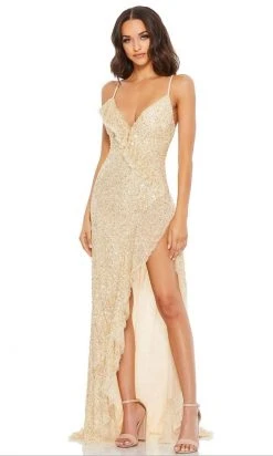 Mac Duggal - 43317 Sequin-Showered Long Column Dress