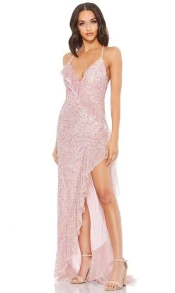 Mac Duggal - 43317 Sequin-Showered Long Column Dress