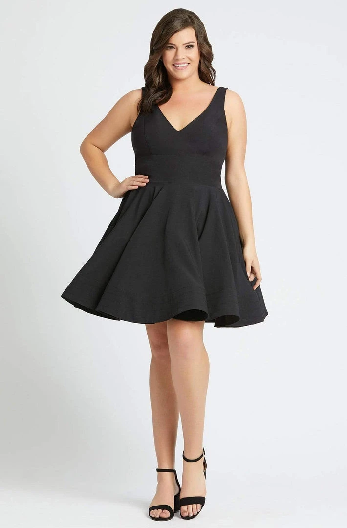 Mac Duggal - 48771F Sleeveless Wide Banded Empire Waist Cocktail Dress 3 Mac Duggal - 48771F Sleeveless Wide Banded Empire Waist Cocktail Dress