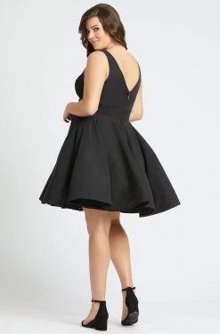 Mac Duggal - 48771F Sleeveless Wide Banded Empire Waist Cocktail Dress 9 Mac Duggal - 48771F Sleeveless Wide Banded Empire Waist Cocktail Dress