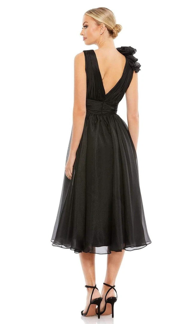 Mac Duggal - 49494 Sleeveless Ruched A-Line Dress 4 Mac Duggal - 49494 Sleeveless Ruched A-Line Dress