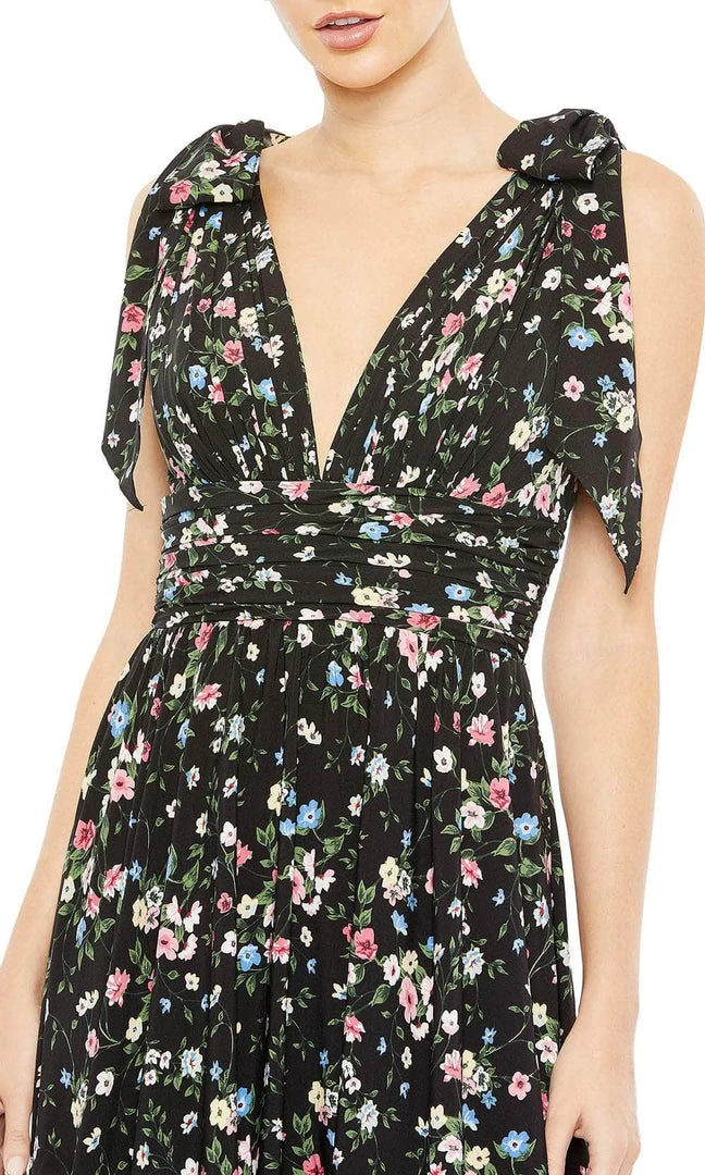 Mac Duggal 50657 - Sleeveless V-Neck A-Line Dress 5 Mac Duggal 50657 - Sleeveless V-Neck A-Line Dress