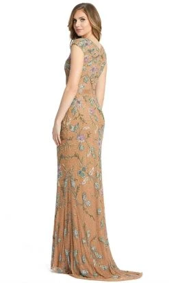 Mac Duggal - 5229 Multicolored Embellished Sheath Dress 7 Mac Duggal - 5229 Multicolored Embellished Sheath Dress