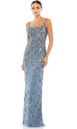 Mac Duggal 5477 - Sleeveless Beaded Sheath Dress