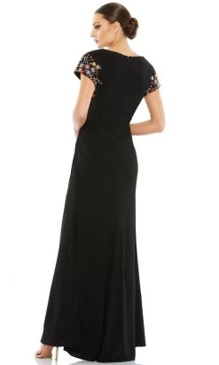 Mac Duggal 55709 - Floral Beaded Evening Gown | Couture Candy