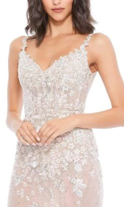 Mac Duggal - 67492 Embroidered Floral A-Line Dress 7 Mac Duggal - 67492 Embroidered Floral A-Line Dress