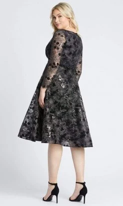 Mac Duggal - 67541 Floral Patterned A-Line Dress