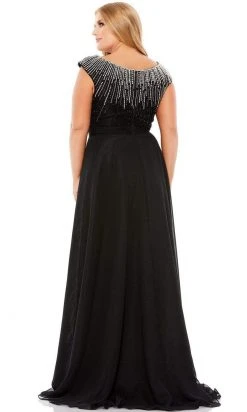 Mac Duggal - 67735 Bead Embellished Scoop Evening Dress