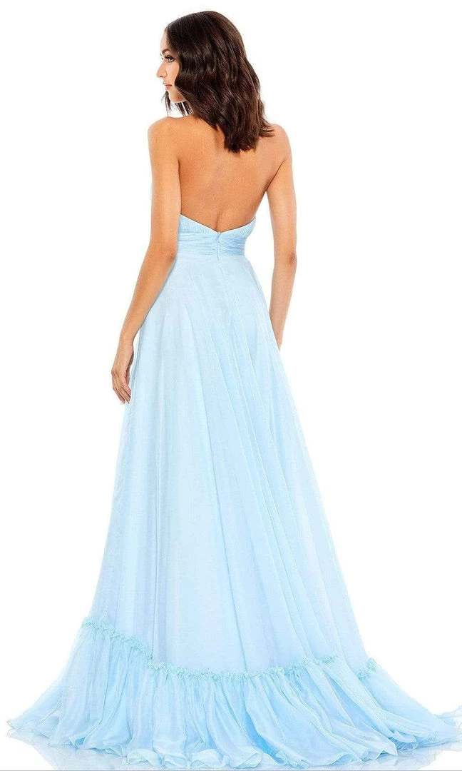 Mac Duggal - 67816 High Halter Open Back A-Line Dress 4 Mac Duggal - 67816 High Halter Open Back A-Line Dress