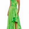 Mac Duggal 68027 - Asymmetrical One Sleeve Long Dress