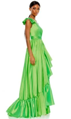 Mac Duggal 68027 - Asymmetrical One Sleeve Long Dress