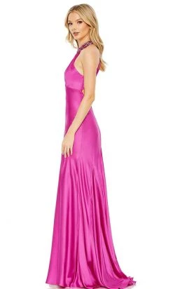 Mac Duggal 68063 - High Halter Neck Evening Dress 12 Mac Duggal 68063 - High Halter Neck Evening Dress