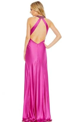 Mac Duggal 68063 - High Halter Neck Evening Dress