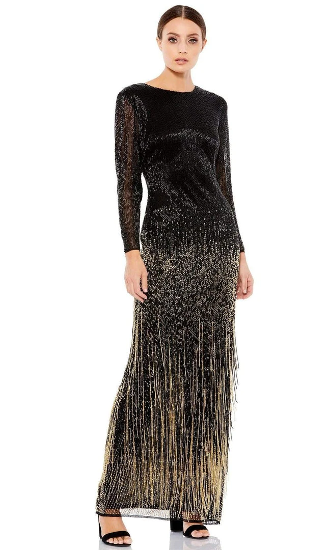 Mac Duggal - 93584 Conservative Beaded Evening Gown 3 Mac Duggal - 93584 Conservative Beaded Evening Gown