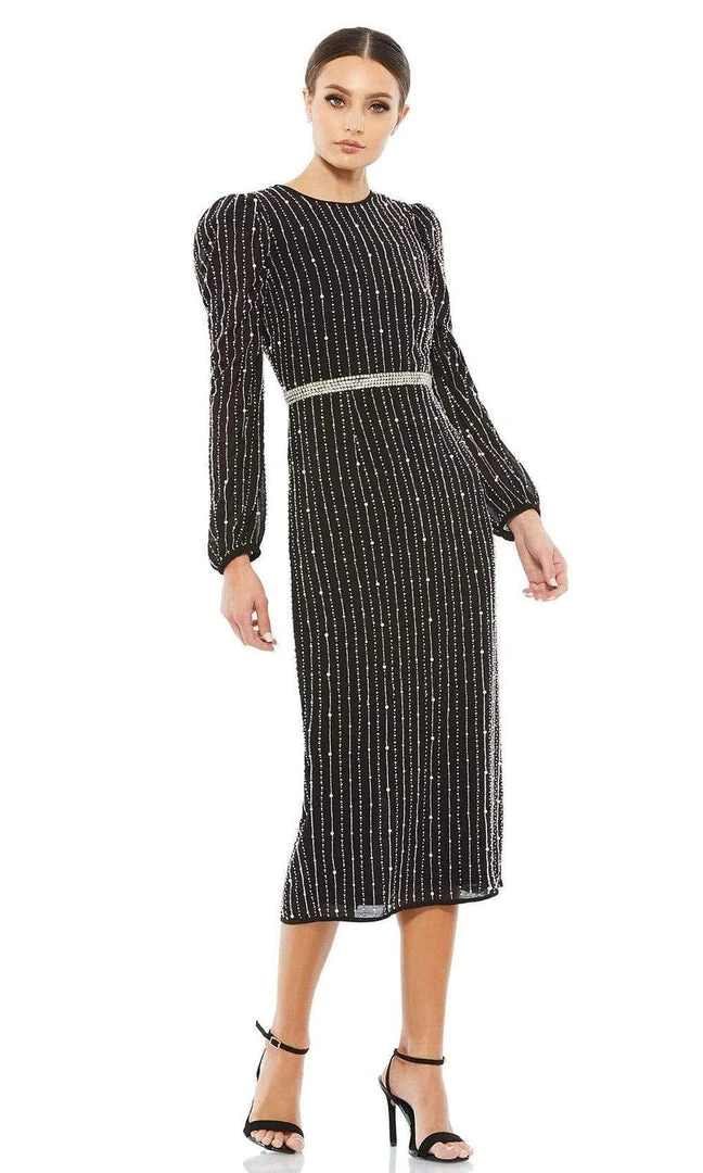 Mac Duggal - 93622 Jewel Neck Embellished Dress 3 Mac Duggal - 93622 Jewel Neck Embellished Dress