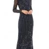 Mac Duggal 93626 - Long Sleeve Jewel Neck Evening Dress 2 Mac Duggal 93626 - Long Sleeve Jewel Neck Evening Dress