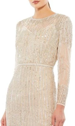 Mac Duggal - 93629 Jewel Sequined Trumpet Gown