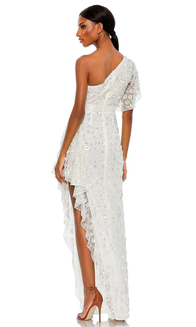 Mac Duggal 93687 - Asymmetrical One Shoulder Strap High Low Dress 7 Mac Duggal 93687 - Asymmetrical One Shoulder Strap High Low Dress