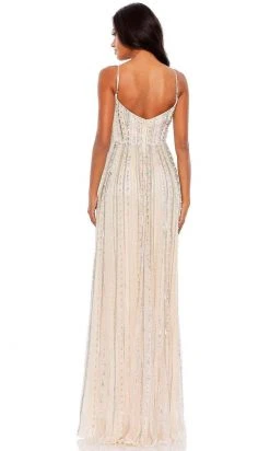 Mac Duggal 93732 - Sleeveless V-Neck Sequin Dress