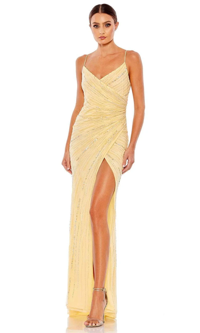 Mac Duggal 93733 - Sleeveless Deep V-neck Evening Dress 3 Mac Duggal 93733 - Sleeveless Deep V-neck Evening Dress