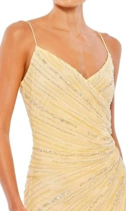 Mac Duggal 93733 - Sleeveless Deep V-neck Evening Dress 10 Mac Duggal 93733 - Sleeveless Deep V-neck Evening Dress