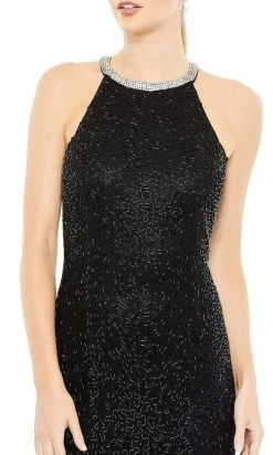 Mac Duggal - 93742 Jewel Ornate Halter Gown 9 Mac Duggal - 93742 Jewel Ornate Halter Gown