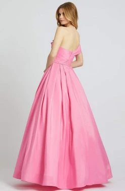Mac Duggal Ballgowns - 48863H One Shoulder Bow Ballgown