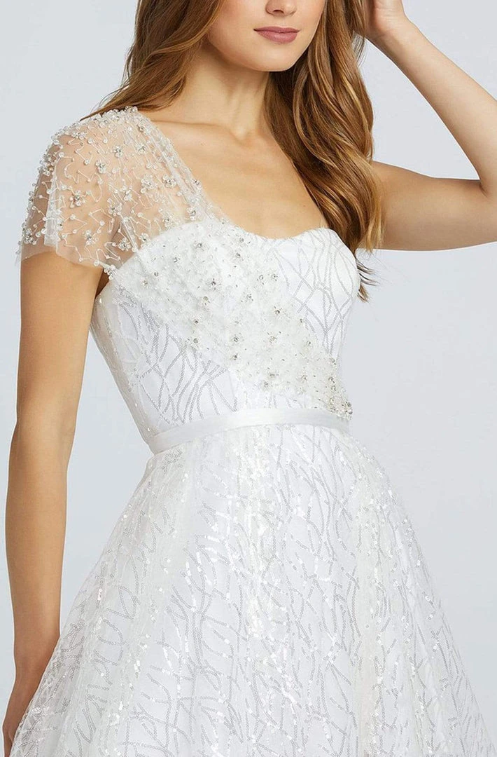 Mac Duggal Ballgowns - 67120H Embroidered Ballgown With Slit 5 Mac Duggal Ballgowns - 67120H Embroidered Ballgown With Slit