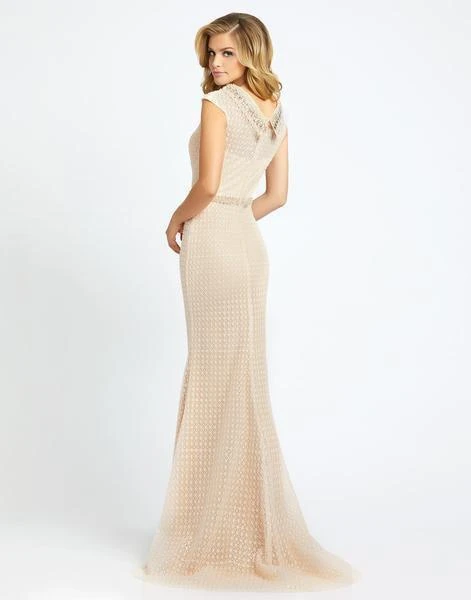 Mac Duggal Evening - 12229D Jewel Beaded Cap Sleeve Evening Gown 5 Mac Duggal Evening - 12229D Jewel Beaded Cap Sleeve Evening Gown