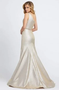 Mac Duggal Evening - 66975D Asymmetric Fitted Long Trumpet Gown 6 Mac Duggal Evening - 66975D Asymmetric Fitted Long Trumpet Gown