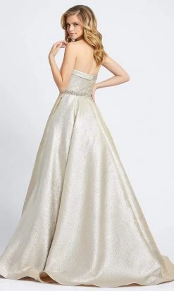 Mac Duggal Evening - 66978D Strapless Sweetheart Neckline A-Line Gown