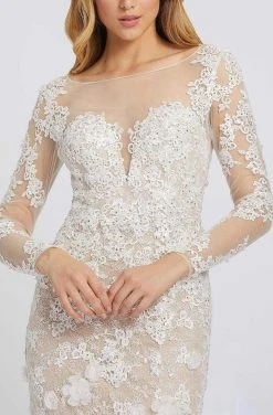Mac Duggal Evening - 79272D Embroidered Lace Sheer Trumpet Dress 7 Mac Duggal Evening - 79272D Embroidered Lace Sheer Trumpet Dress