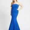 Mac Duggal Fabulouss - 48889F Queen Anne Soft Crepe Mermaid Gown
