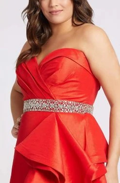 Mac Duggal Fabulouss - 67215F Strapless Beaded Band A-line Dress 7 Mac Duggal Fabulouss - 67215F Strapless Beaded Band A-line Dress