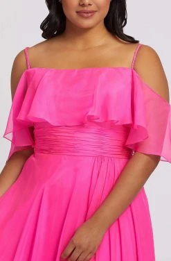 Mac Duggal Fabulouss - 67224F Cold Shoulder A-line Long Dress 7 Mac Duggal Fabulouss - 67224F Cold Shoulder A-line Long Dress