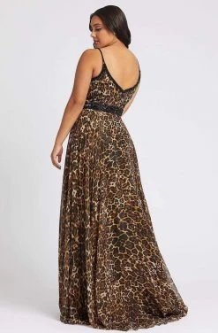 Mac Duggal Fabulouss - 67251F Cheetah Printed Long Dress 7 Mac Duggal Fabulouss - 67251F Cheetah Printed Long Dress
