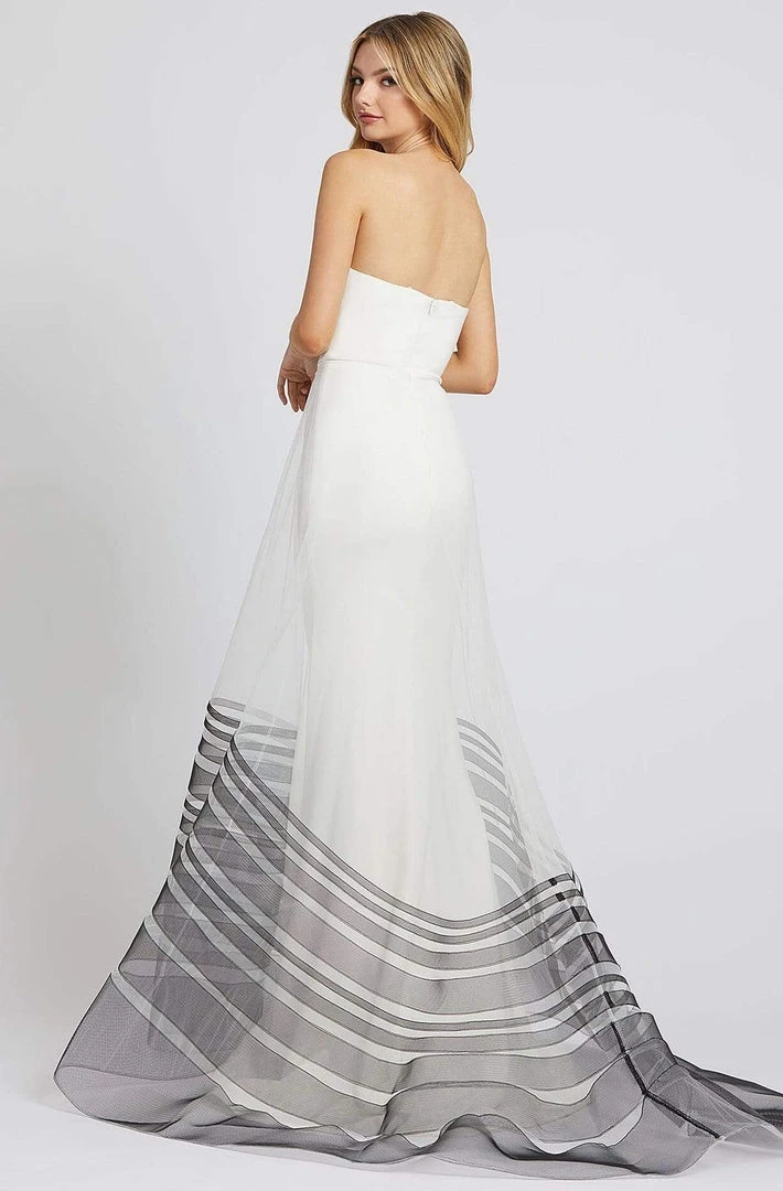 Mac Duggal Flash - 48923L Straight Across Evening Dress 4 Mac Duggal Flash - 48923L Straight Across Evening Dress