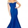 Mac Duggal Flash - Pearl Beaded In Midnight Blue 66900L 1 Mac Duggal Flash - Pearl Beaded In Midnight Blue 66900L