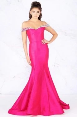 Mac Duggal Flash - Pearl Beaded In Midnight Blue 66900L 11 Mac Duggal Flash - Pearl Beaded In Midnight Blue 66900L