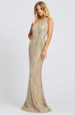 Mac Duggal Prom - 40994M Bead Embellished Halter Dress