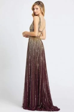 Mac Duggal Prom - 4906M Glimmering Sequin Embellished A-Line Prom Gown
