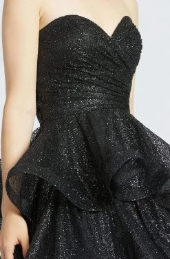 Mac Duggal Prom - 67195M Strapless Sweetheart Tiered A-line Dress