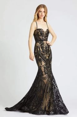 Mac Duggal Prom - 67353M Embellished Deep Sweetheart Mermaid Dress