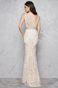 Mac Duggal - Sleeveless V-Neck Couture Gown 50404D