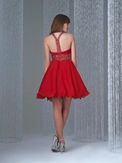 Madison James - 16-335 Dress In Red Short Dresses 5 Madison James - 16-335 Dress In Red Short Dresses