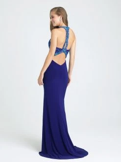 Madison James - 16-392 Dress In Purple Party Dresses