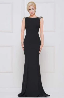 Marsoni By Colors - M177 Beaded Bateau Mermaid Gown 16 Marsoni By Colors - M177 Beaded Bateau Mermaid Gown