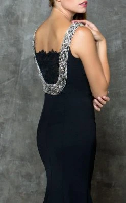 Marsoni By Colors - M177 Beaded Bateau Mermaid Gown 24 Marsoni By Colors - M177 Beaded Bateau Mermaid Gown