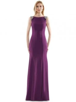 Marsoni By Colors - M177 Beaded Bateau Mermaid Gown 18 Marsoni By Colors - M177 Beaded Bateau Mermaid Gown